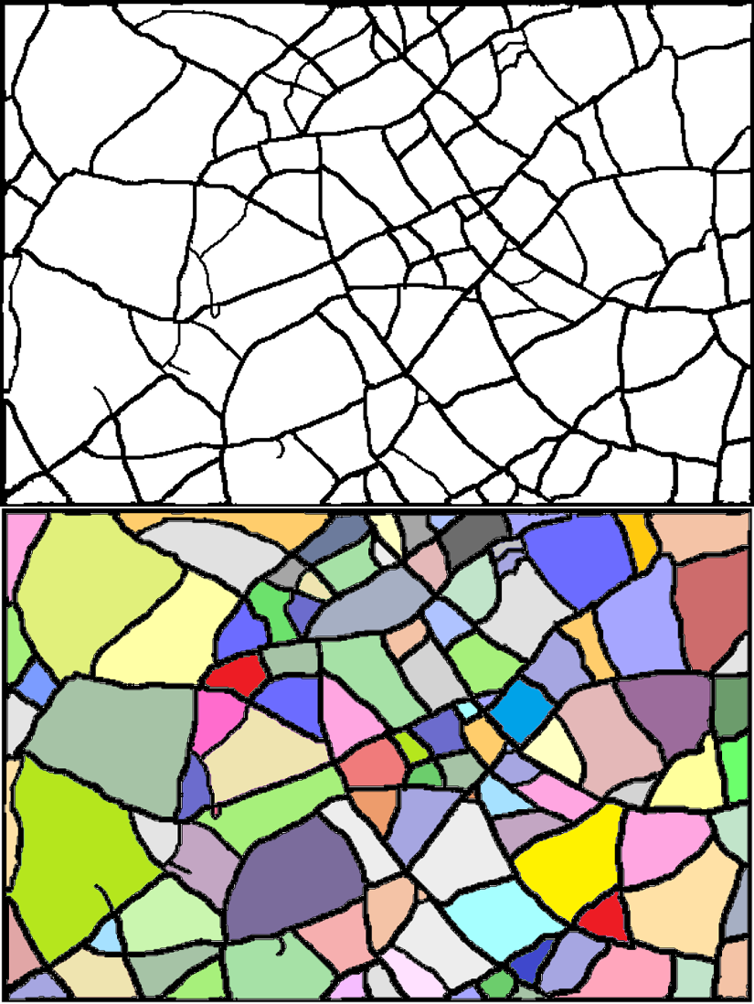 Painting cracks