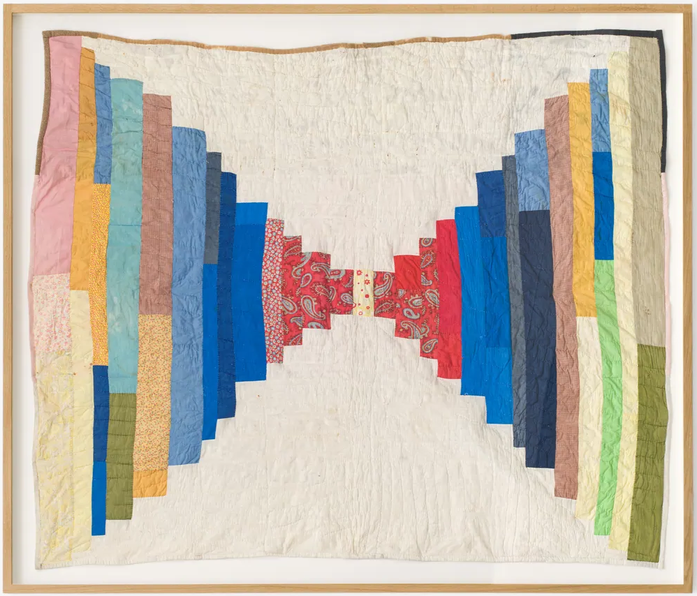 A quilt visually echoing the layered structure of an ANN